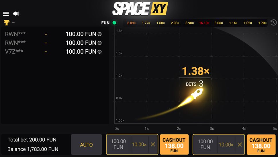 Espace XY Pin Up